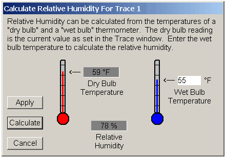 How to deals check relative humidity